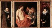 RUBENS, Pieter Pauwel The Incredulity of St Thomas oil painting artist